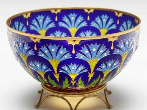 کاسه مینا کاری