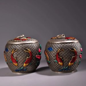 دکوری فلزی طرح ماهی